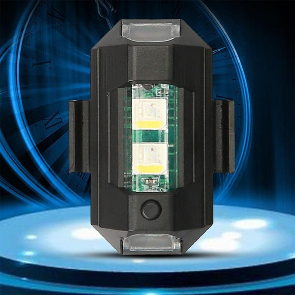 Mini Led Strobe Lights Waterproof Lights Lightweight Rgb Led Lights Drone Strobe Lights Veicle Anti-collision Strobe Light Bike Motocycle Lights Usb Recharge Multi-colors