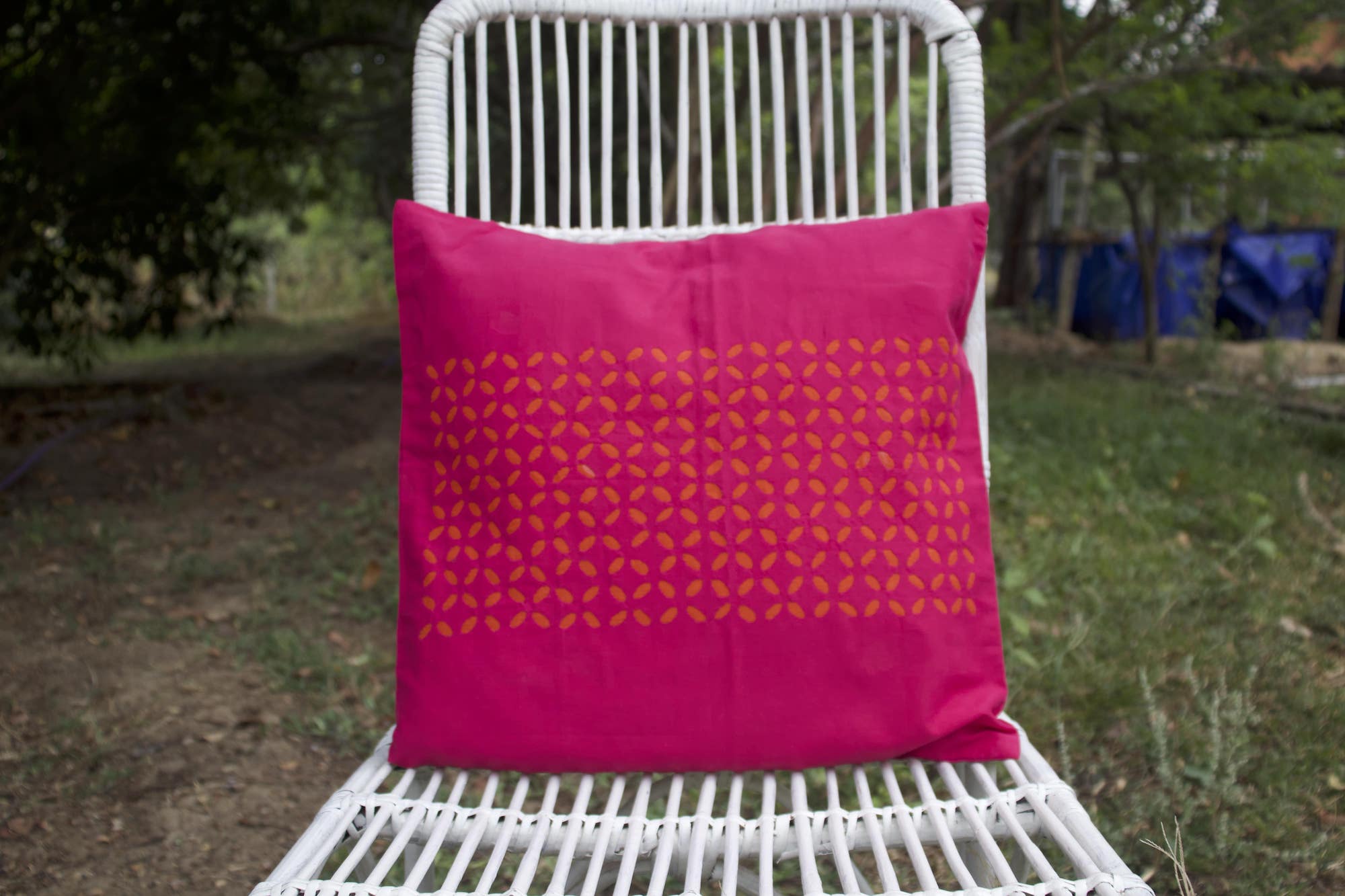 EDW Pink Cushion Cover