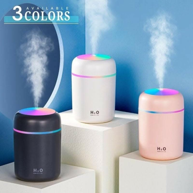 Ultrasonic Essential Electric (H2O) Humidifier for Room Moisture (Single Piece) - HalfPe