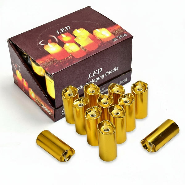 Big Swinging Candle 12pcs For Wedding Decoration And Birthday Party