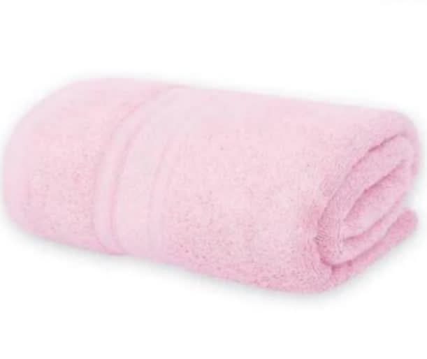 The Earth Trading Bamboo Fiber Hand Towel - Pink (Pack of 3)