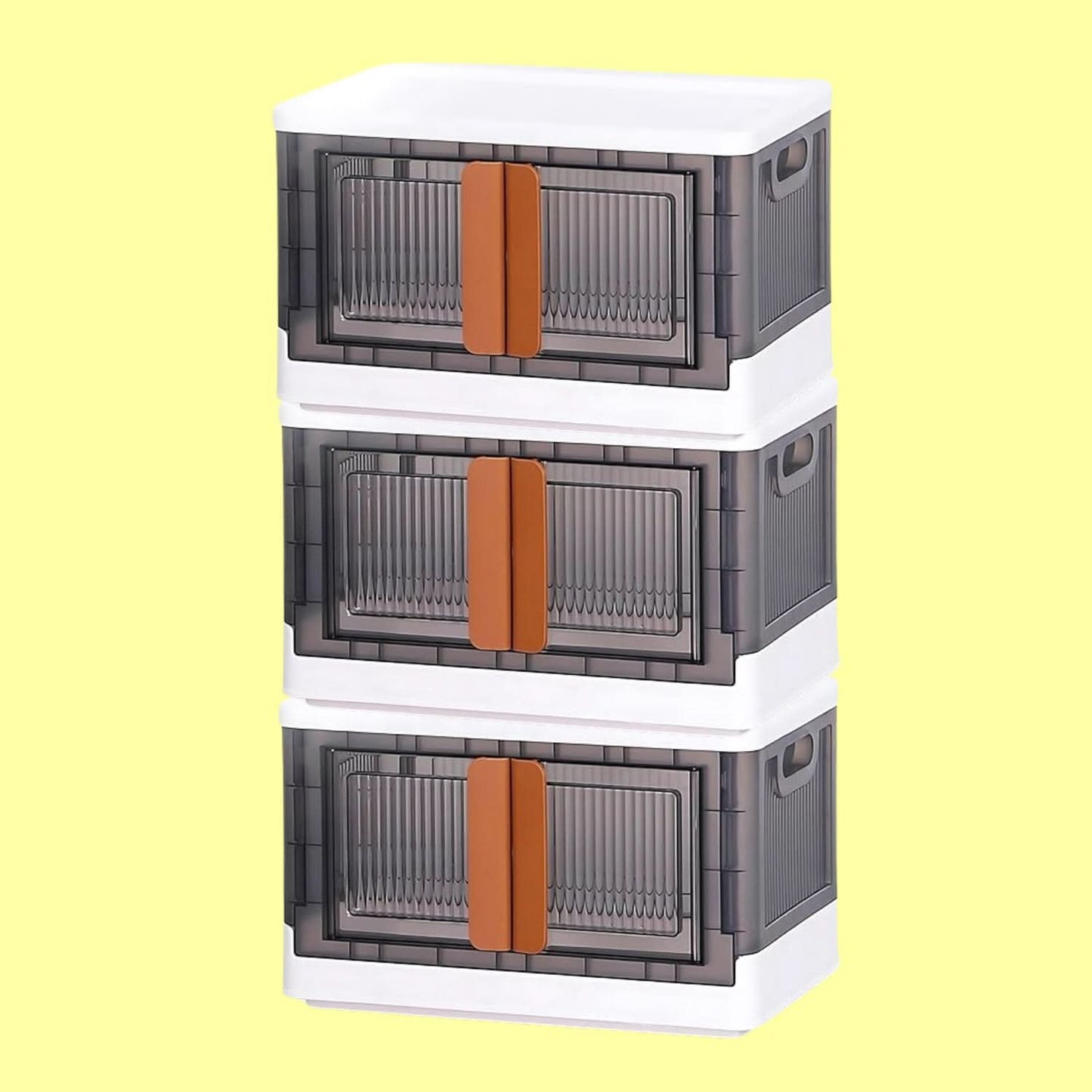 Plastic Folding Wardrobe Storage Organizer (3 Layer 1 Pc)