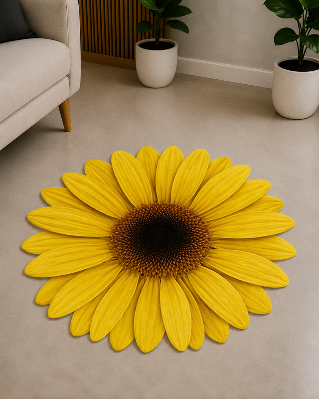 25X25 Inches Modern Decorative Door Mat | Water Absorbent Floor Mat for Living Room.