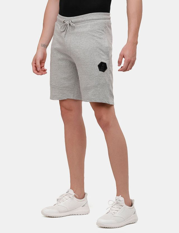ARDEUR Mens Solid Self Design Shorts AS21 ARDEUR