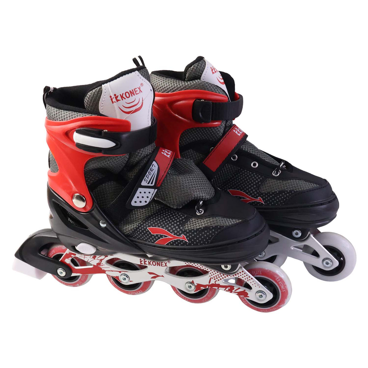 Professional Adjustable Inline Skates For Kids And Adults (Xl 1 Pair)
