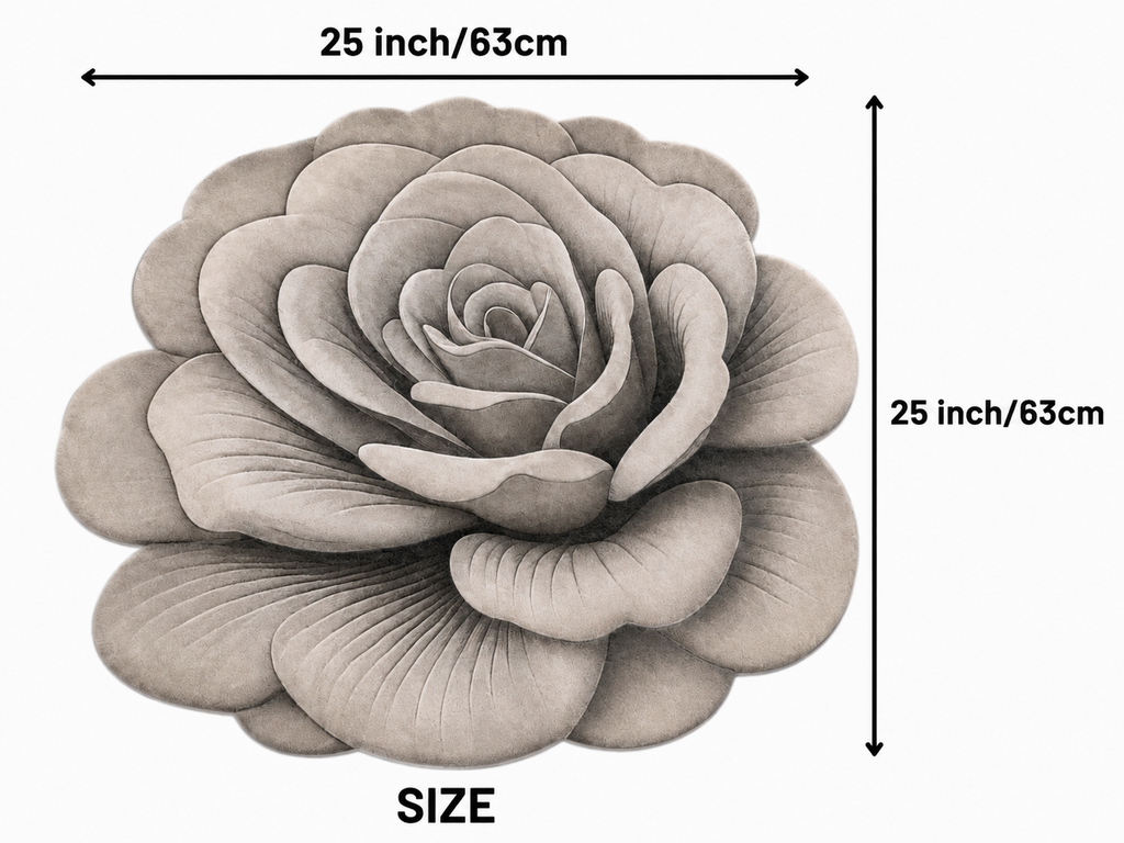 25X25 Inches Modern Decorative Door Mat | Water Absorbent Floor Mat for Living Room.