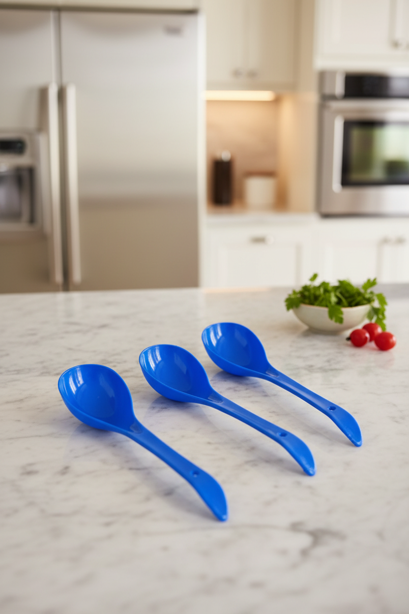 Modi Plastic Serving Ladle - Set of 3 SUPER
