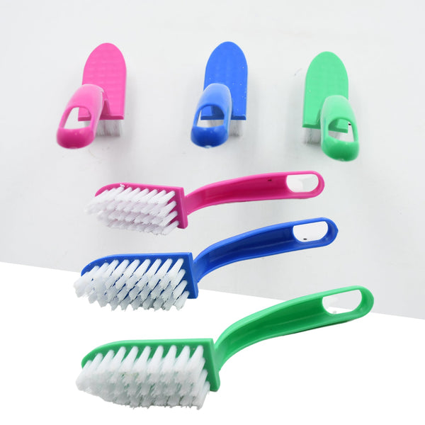 Multi-purpose Kitchen Cleaning Brushes - Fish Cleaning Vegetable Cleaning Tool Cleaner Utensils Fruit Cleaning 3 Piece HP DD