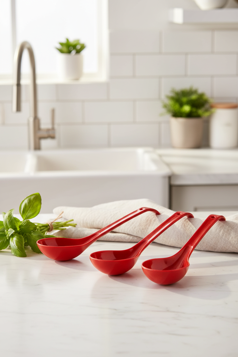 Modi - Plastic Serving Ladle - Set of 3 SUPER