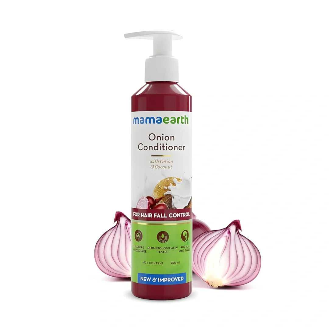 Mamaearth Onion Conditioner With Onion & Coconut for Hair Fall Control (250ml)
