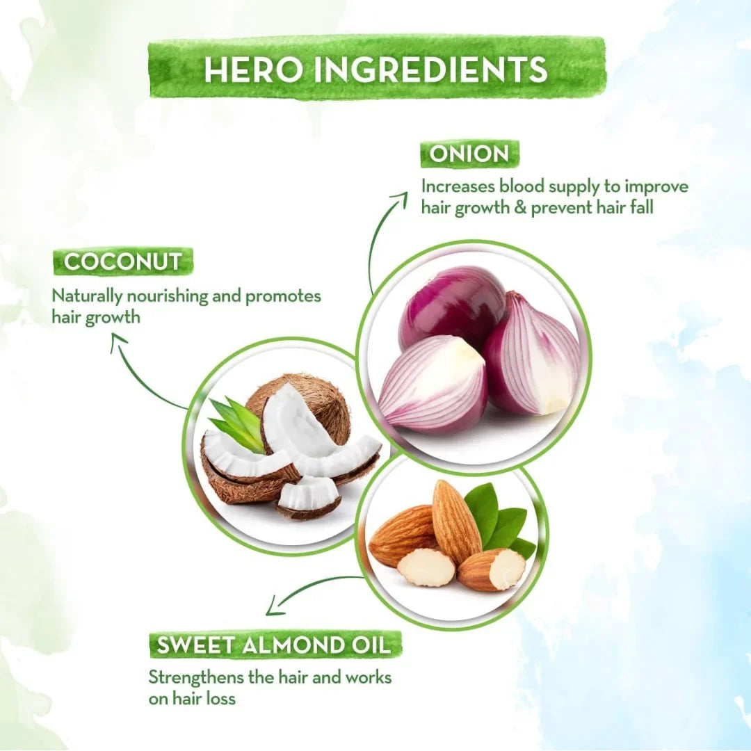 Mamaearth Onion Conditioner With Onion & Coconut for Hair Fall Control (250ml)