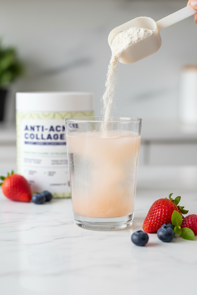 Anti-Acne Collagen - Mixed Fruit Flavour - Pack of 1 - 200gm What’s Up Wellness