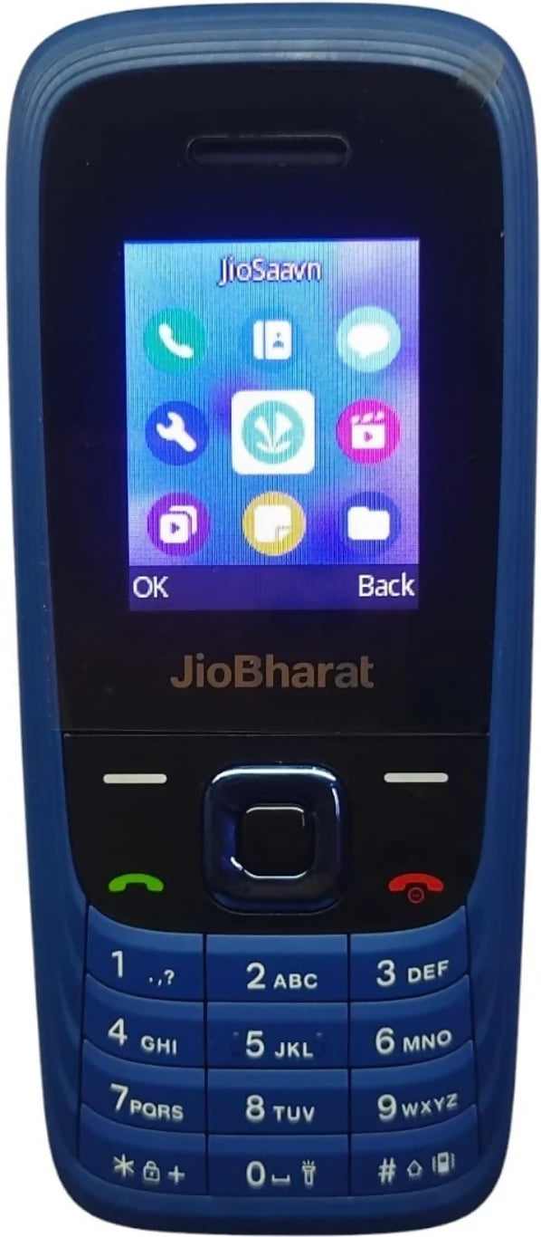 JioBharat V4 4G Keypad Phone with JioTV, JioSaavn, JioPay & 1000mAh Battery – Blue (Jio Locked) Dreams Gadgets 2