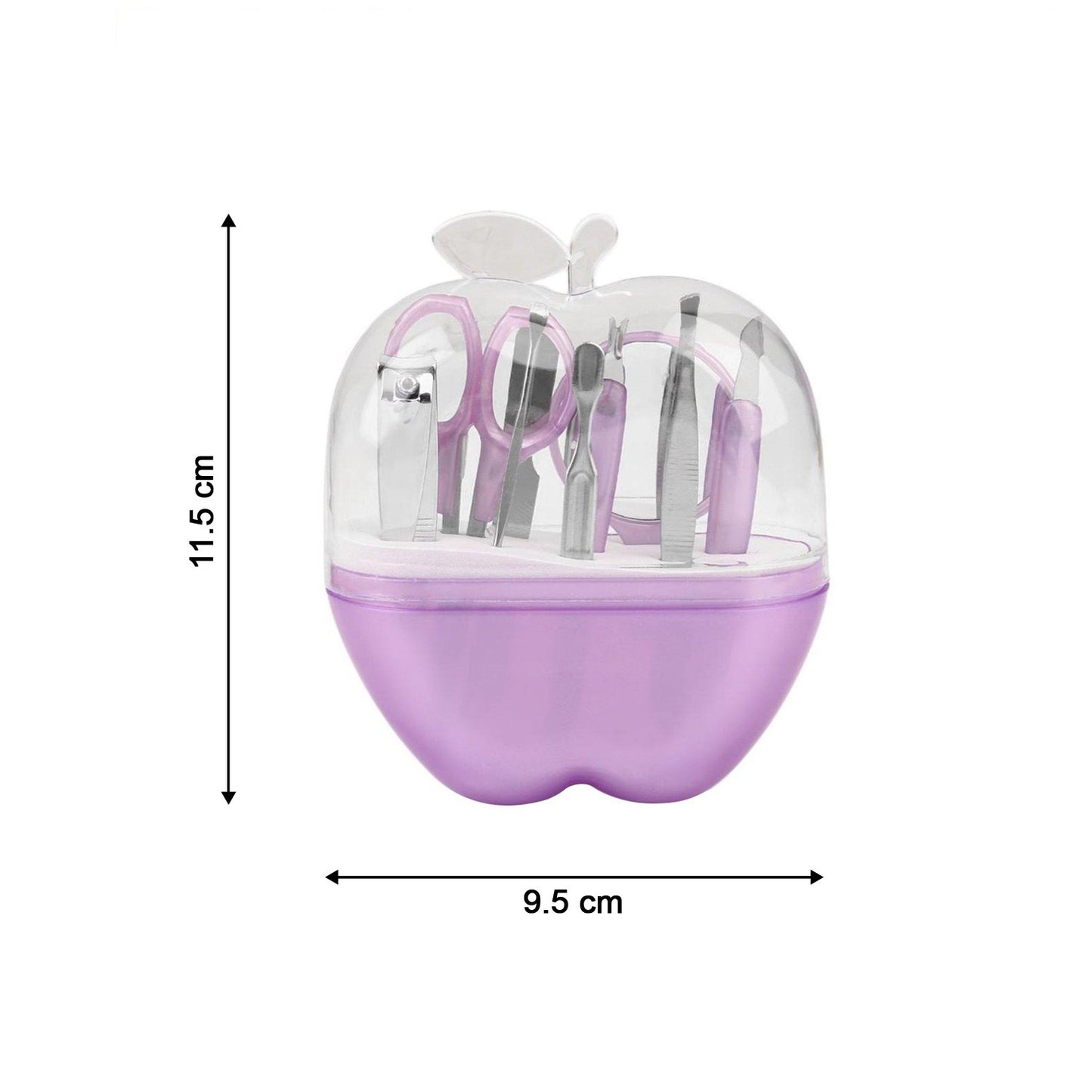 8 In 1 Apple Shape Manicure Set