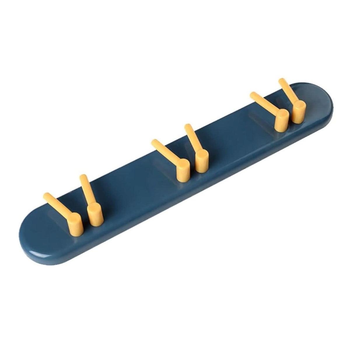 4702 Toothbrush Holder Plastic Bathroom Accessories Organizer Wall Mounted Hanging Mount Shelf Hooks (1pc) HP DD