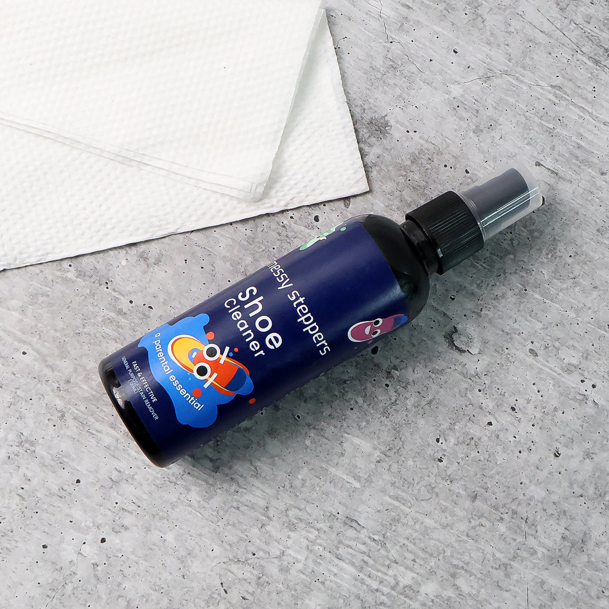 Messy Steppers Shoe Cleaner Spray - (120ml 1 Pc)