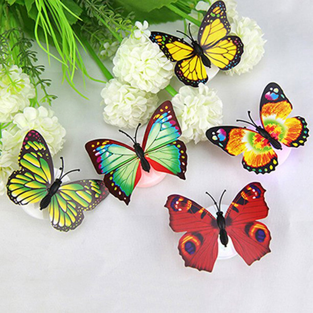 The Butterfly 3d Night Lamp Comes With 3d Illusion Design Suitable For Drawing Room Lobby. HP DD