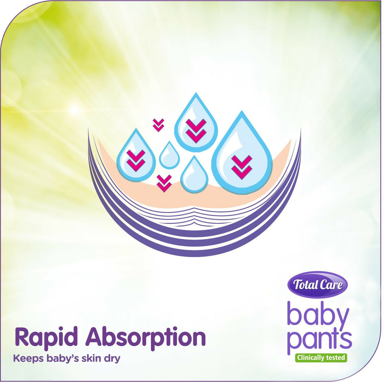 Himalaya Total Care Baby Pants Diapers, Large (9-14 kg), 54 Count HalfPe - FW -TPT