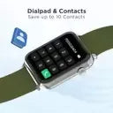 boAt Storm Call w/ 4.29 cm(1.69"), BT Calling Smartwatch (Forest Green Strap) -Free Size Halfpe Deals