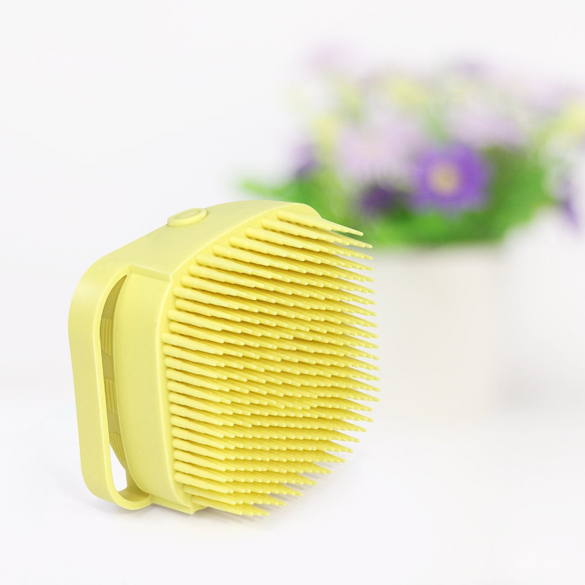 Silicone Massage Bath Body Brush With Shampoo Dispenser HP DD