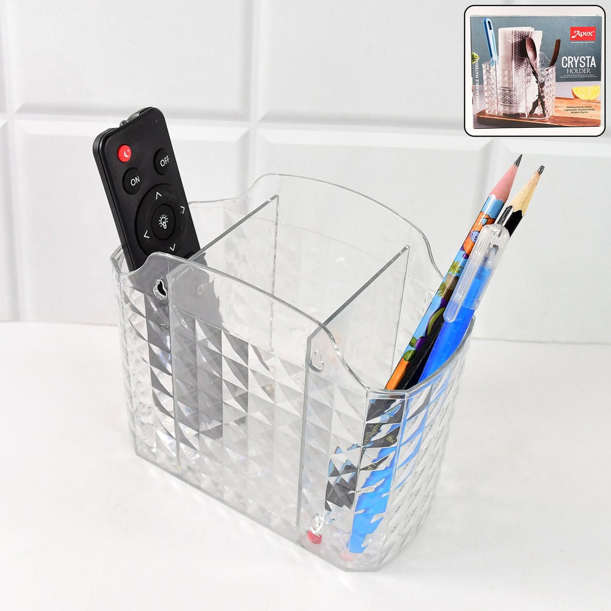Apex Crysta Multipurpose Organizer Holder (1 Pc) HP DD