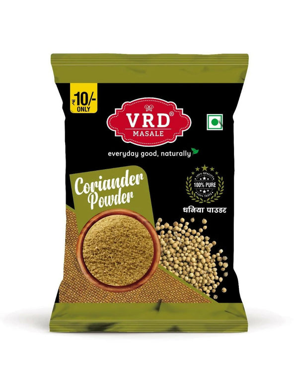 VRD Masale Coriander Powder Pure and Natural Dhaniya Powder Aromatic Spice for Everyday Cooking (Pack Of 5) JPS PRODUCTS (ACHSA)