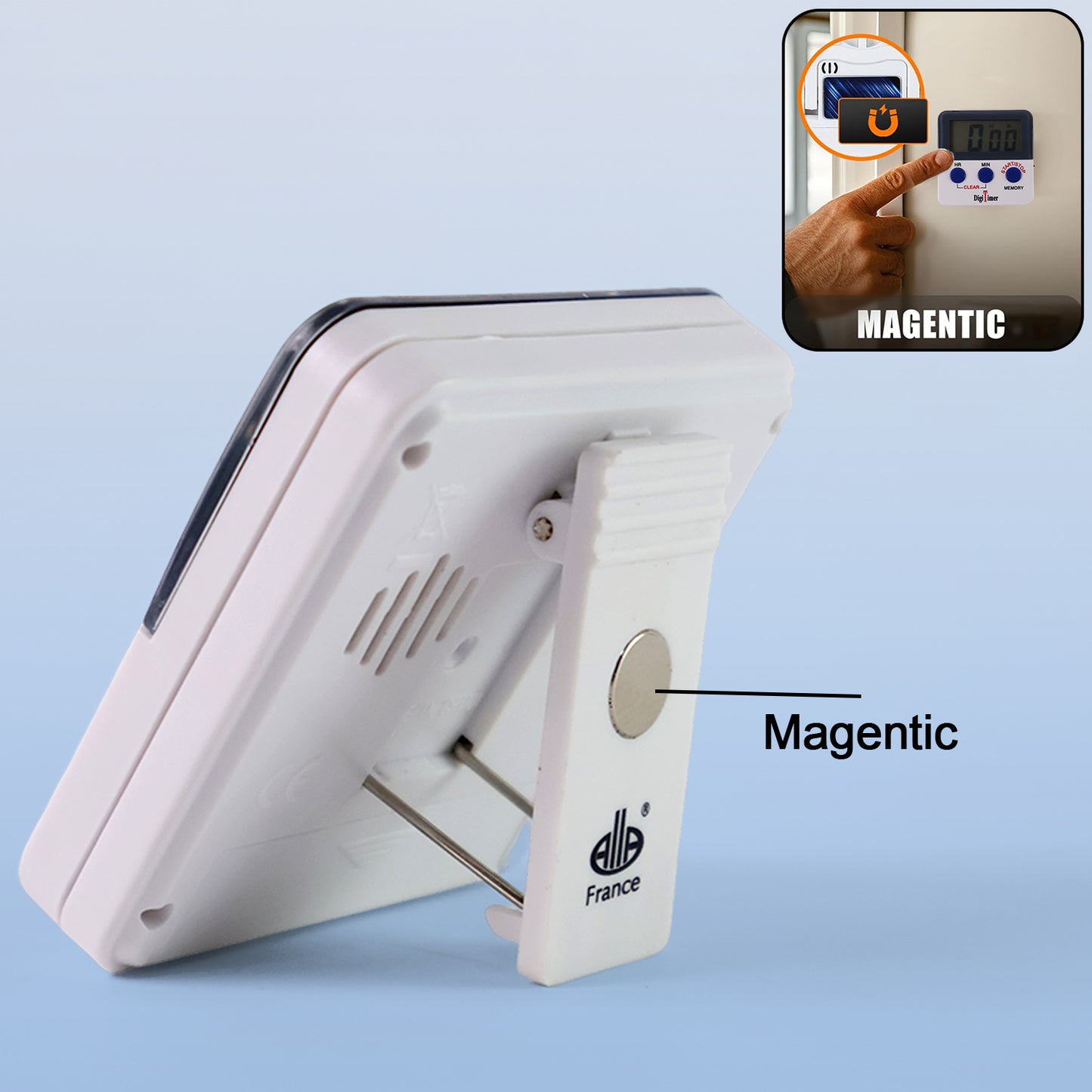 Digital Kitchen Timer With Alarm Stop Watch Timer For Kitchen Kitchen Timer With Magnetic Stand Timer Clock For Study