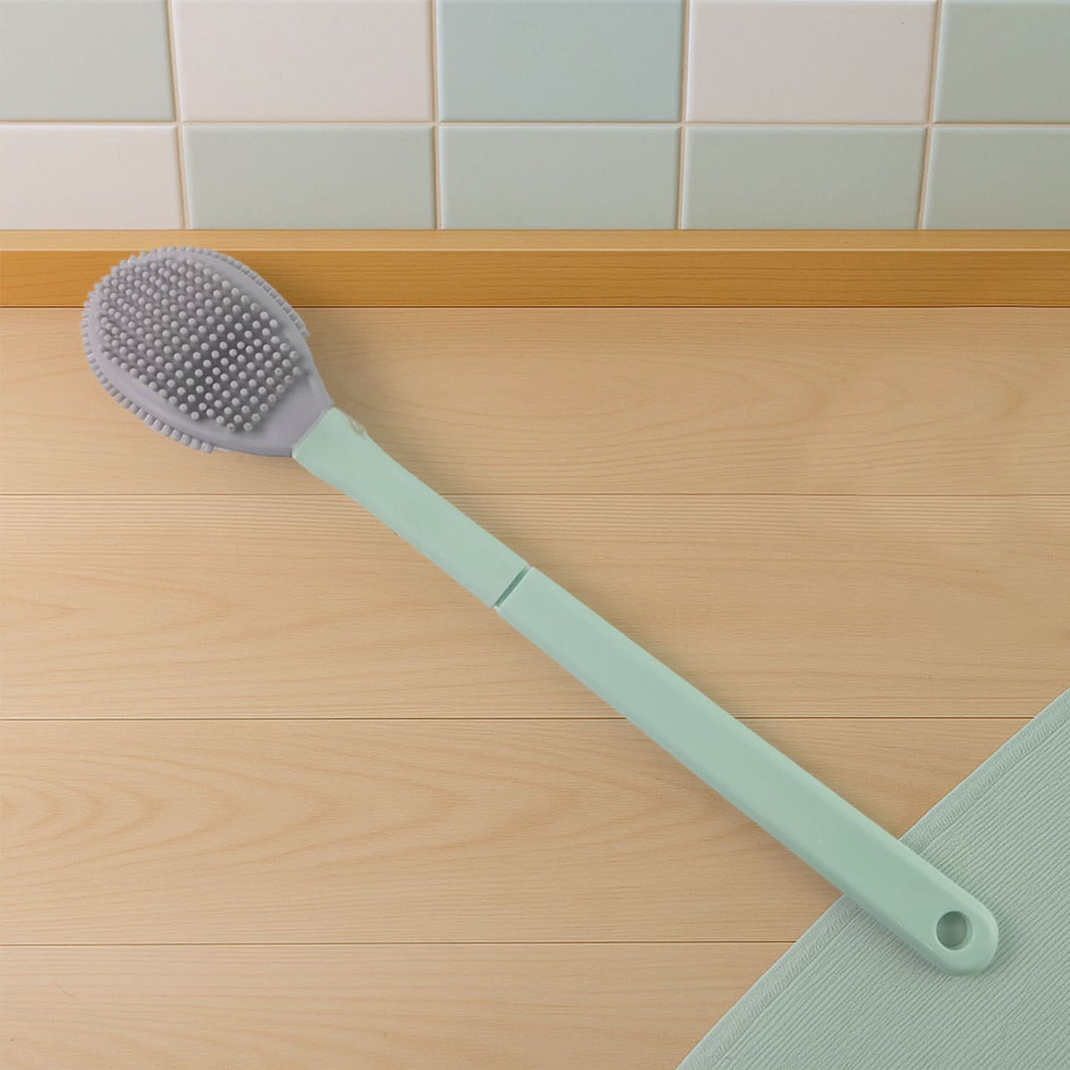 Flexible Silicone Toilet Cleaning Brush Set HP DD