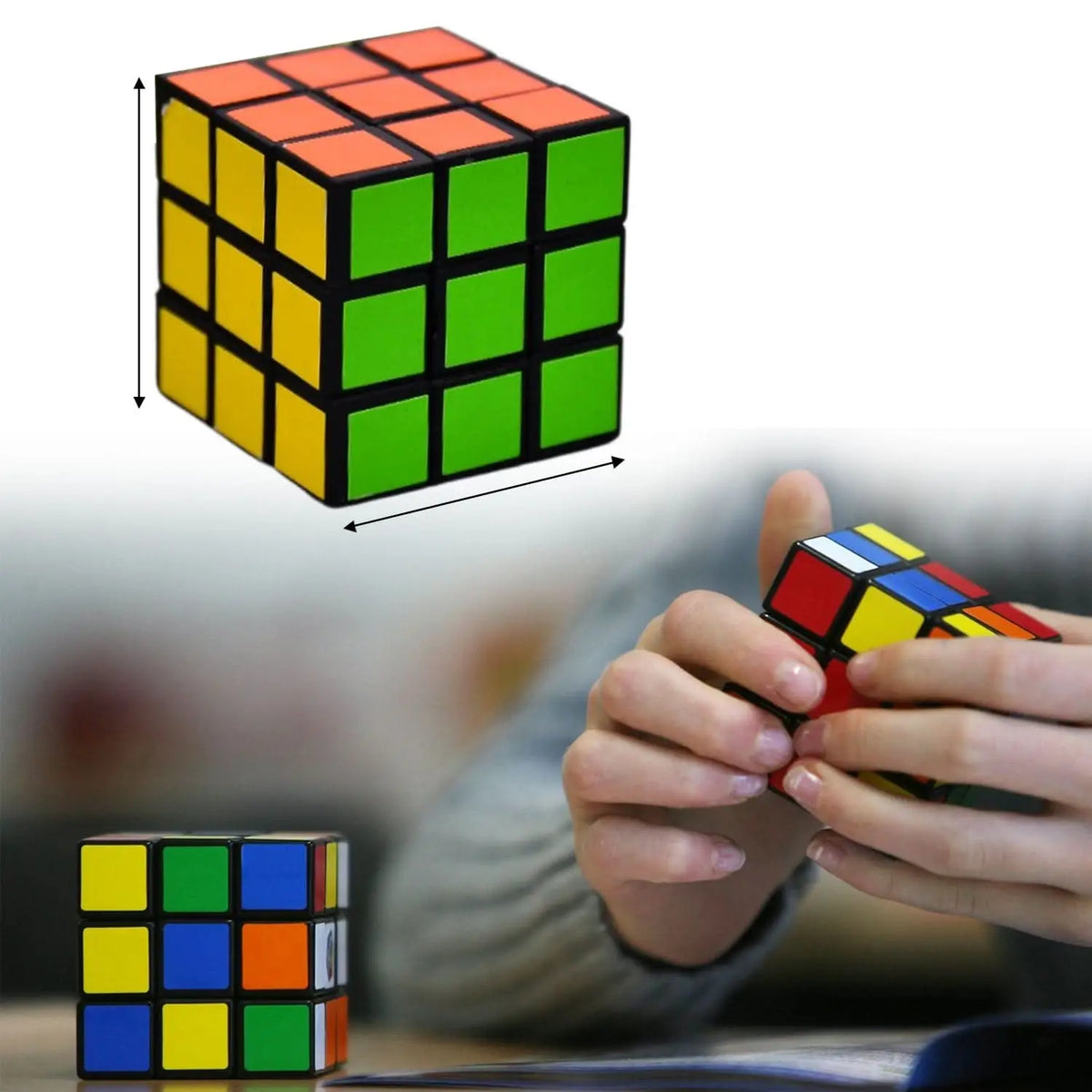 1pc Mini Cube Puzzle Game For Boy And Girl Magic Cube For Birthday Gift HP DD