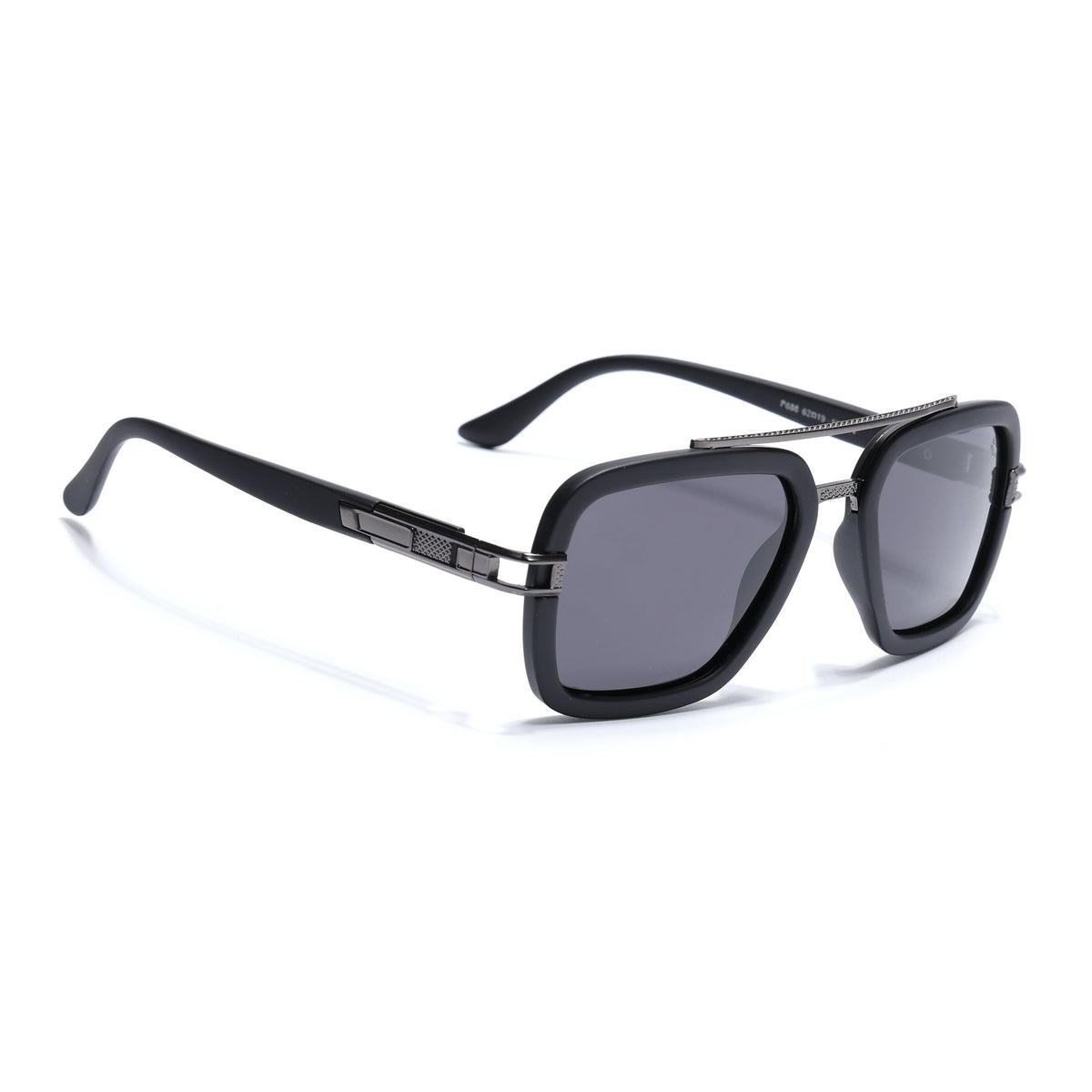 Eyejack Black Wayfarer Sunglasses for Men and Women - Style 2142 - view 2