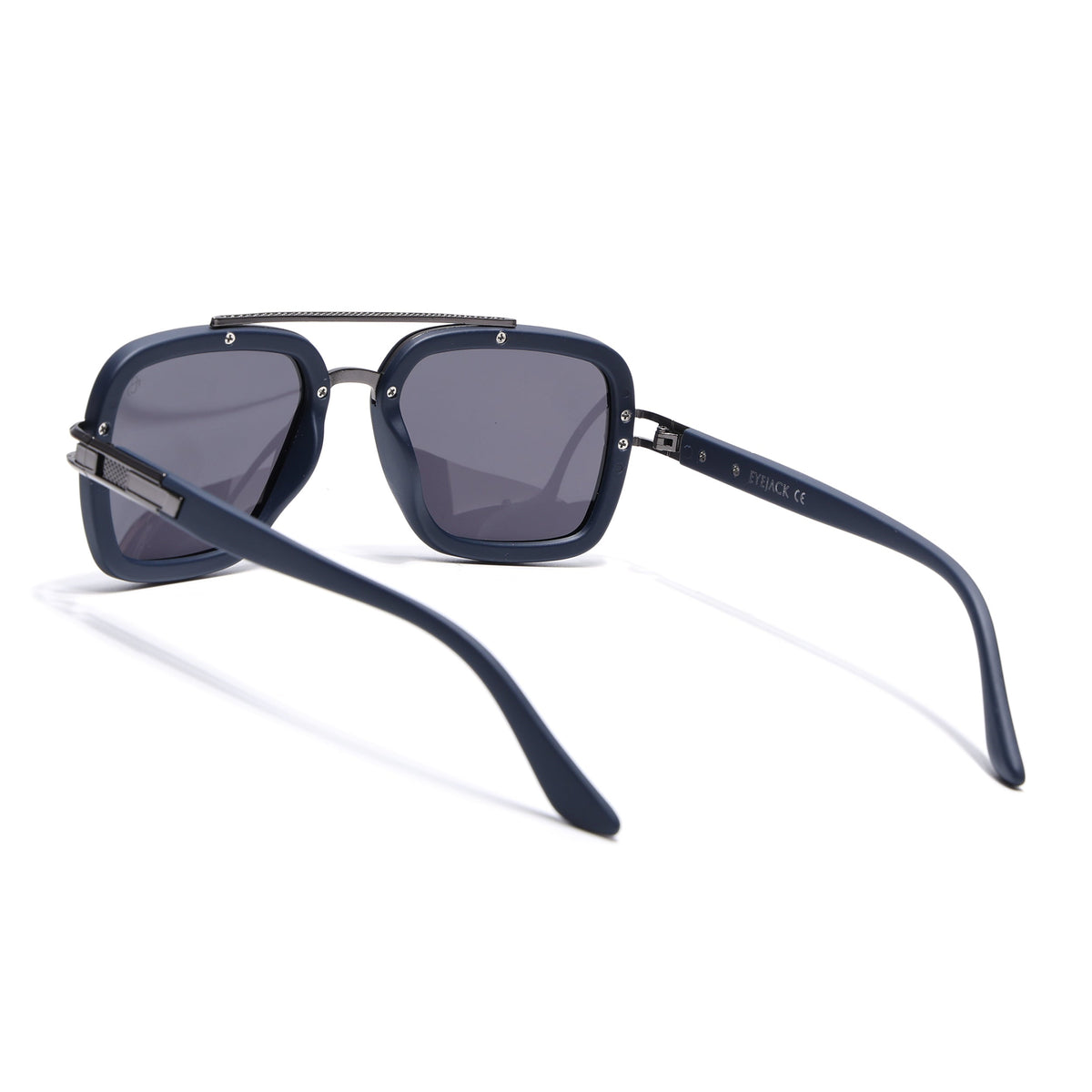 Eyejack Blue Wayfarer Sunglasses for Men and Women - Style 2143 - view 6