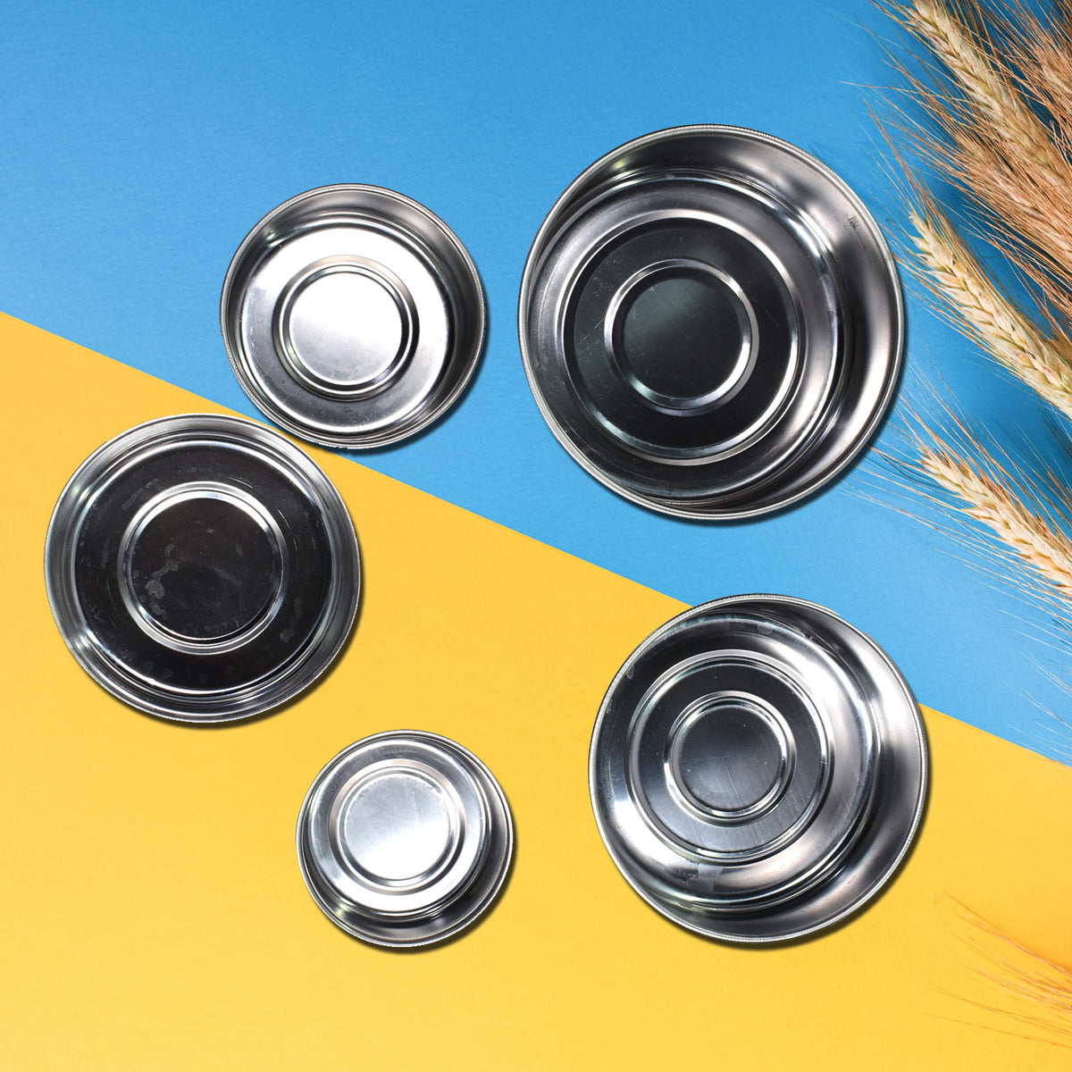 5 In 1 Stainless Steel Food Storage Airtight & Leak Proof Lunch Box