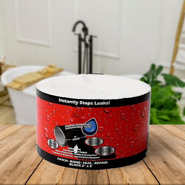 Water Leakage Stopper Tape PVC Waterproof Leak Repair Tape for Home & Garden
