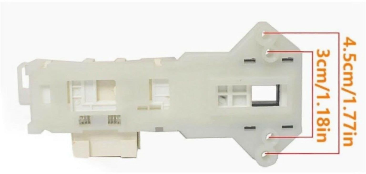 Front Load Washing Machine Door Lock Switch Compatible with LG Models | Replacement Spare Part | Pack of 1