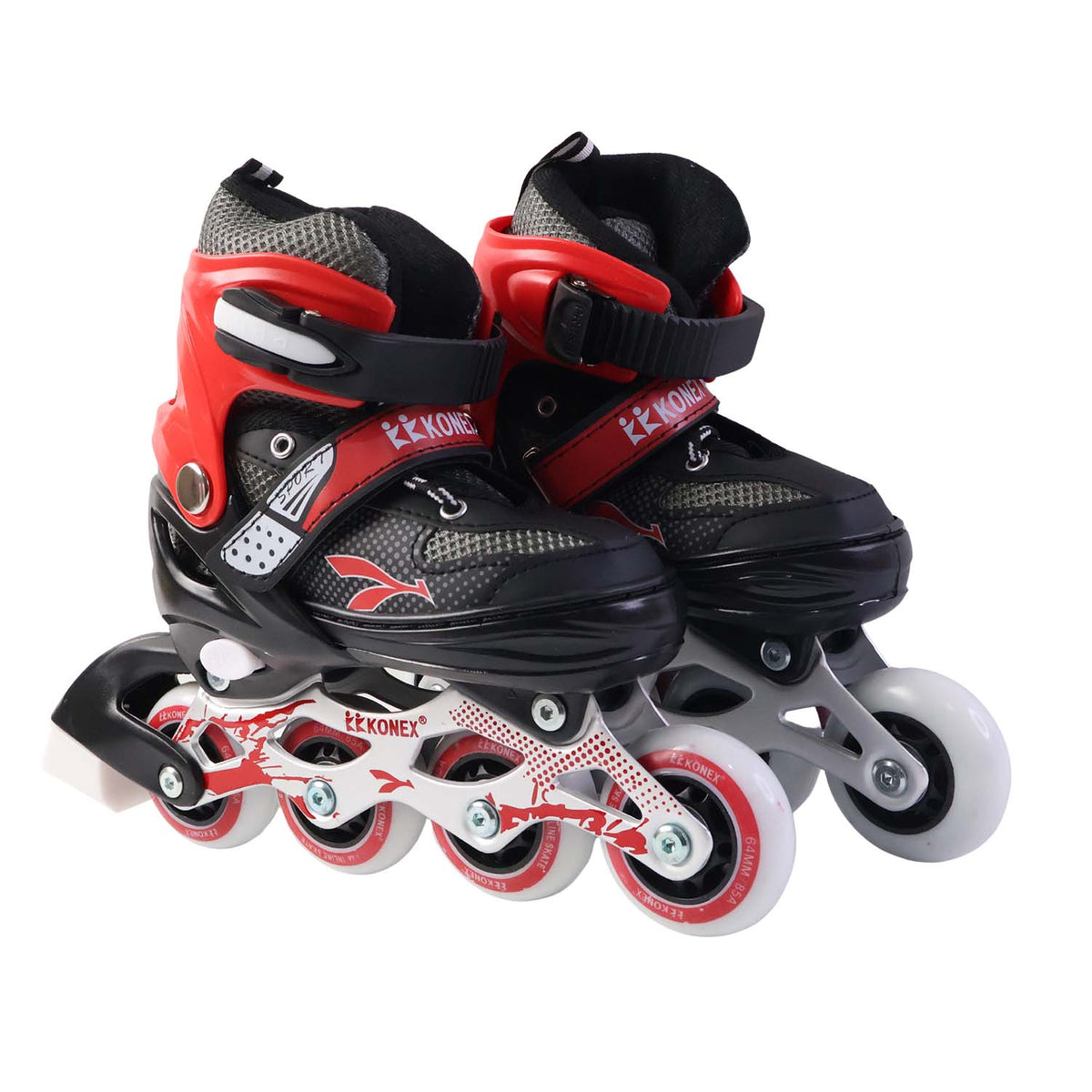 Professional Adjustable Inline Skates For Kids And Adults (Medium 1 Pair)