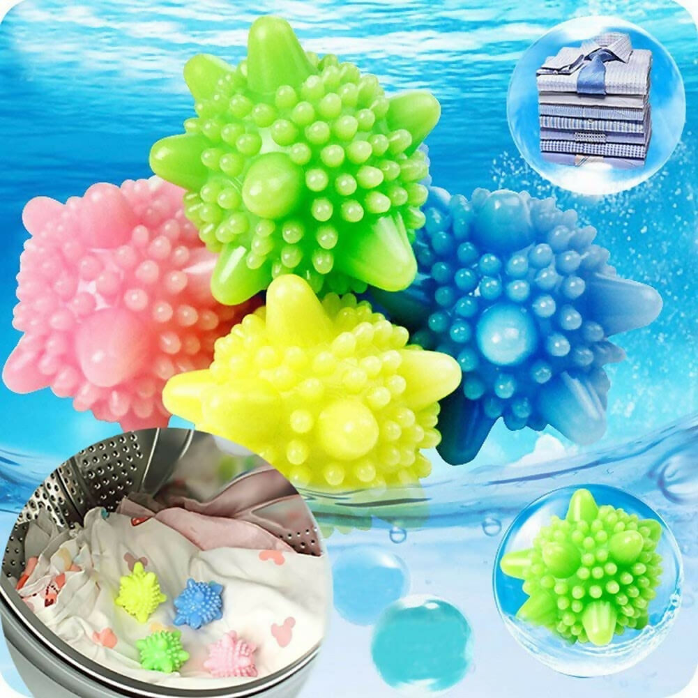 Silicone Laundry Balls for Washing Machine Reusable Tangle-Free Eco-Friendly Washing Balls (Pack of 10)