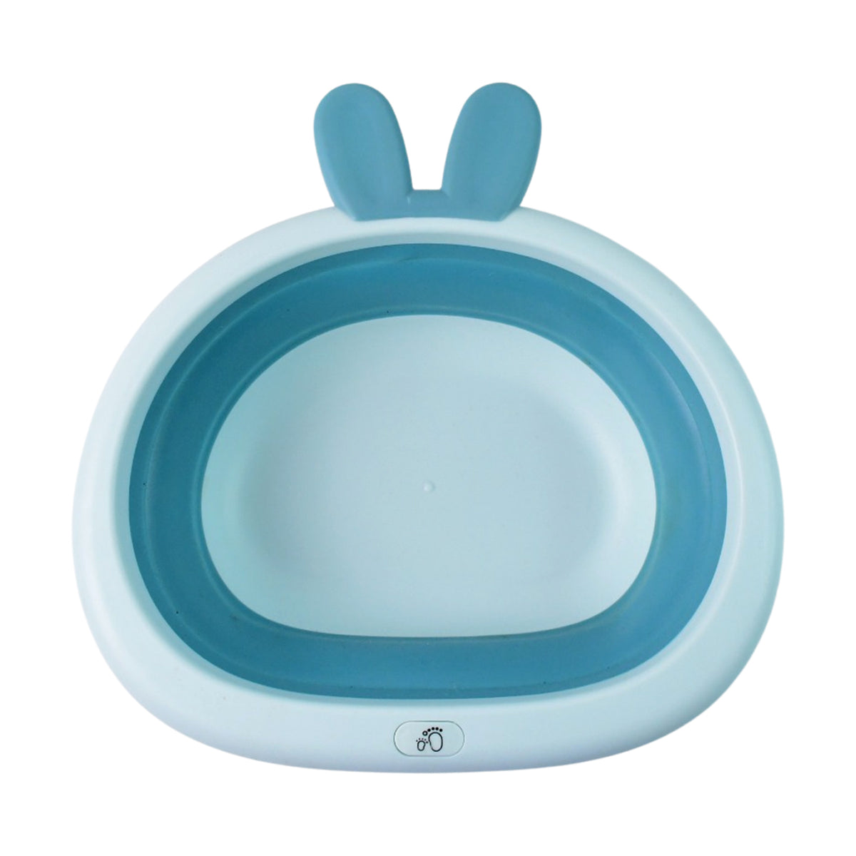 Foldable Multipurpose Collapsible Basin with Bunny Ear Handle – Portable Storage & Washing Tub for Home