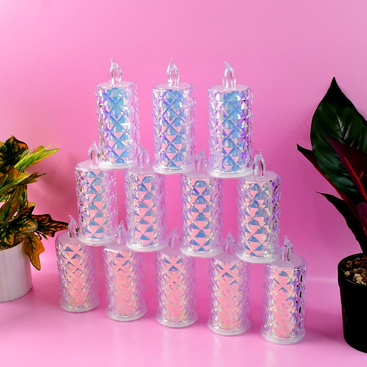 Smokeless Led Candles (12 Pc) HP DD