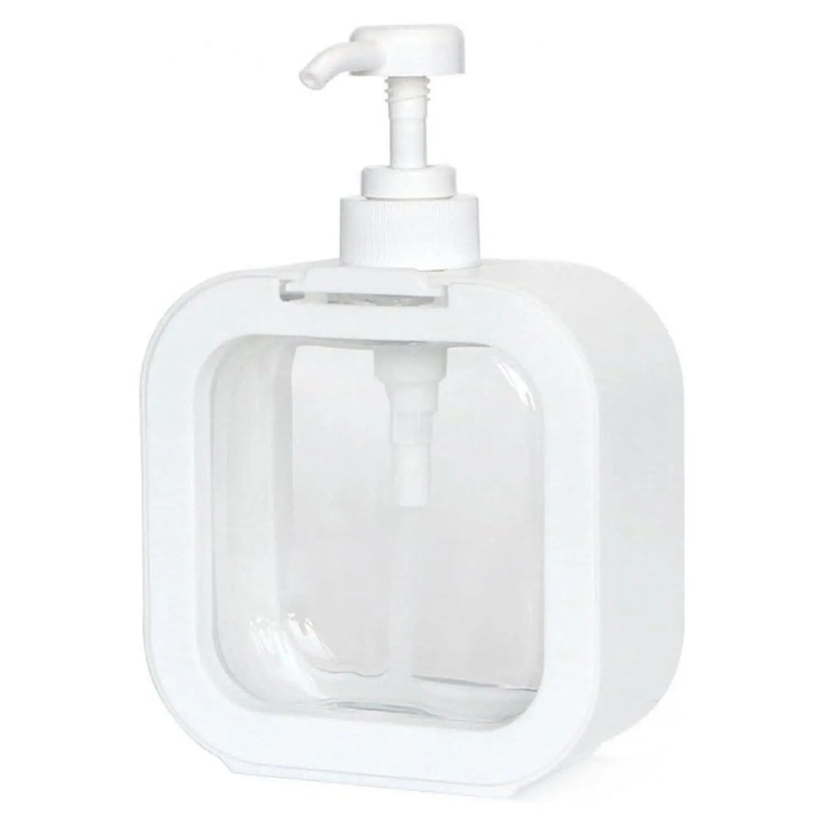Snap Sink Dispenser Plastic Clear Empty Pump Lotion Bottles (1 Set) HP DD