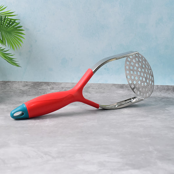 Kitchen Food Masher Fruit Tool Masher Professional Masher Kitchen Tool Kitchen Masher With Comfortable Grip Heavy Duty Potato Masher Perfect For Bean Vegetable Fruits Masher (1 Pc)