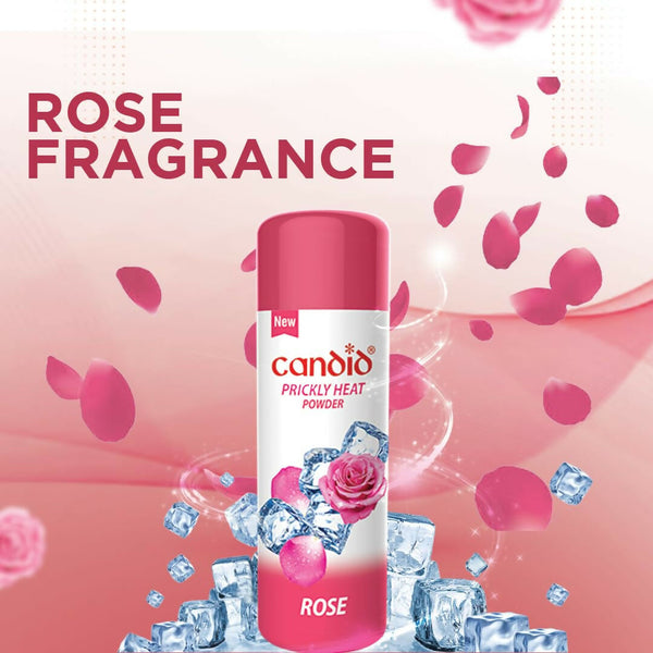 Candid Prickly Heat Powder With Rose | 120 Gm (1PC)