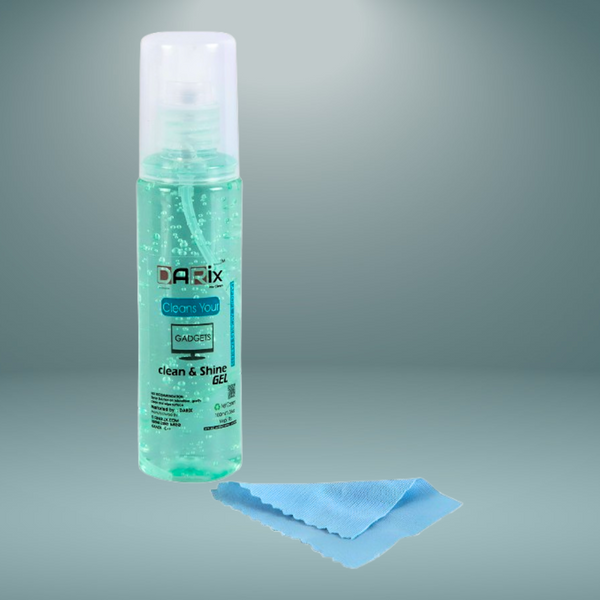 All-in-One Screen Cleaner Gel with Cleaning Cloth for Mobiles, Laptops & Gaming Screens (100ml, Random Color)