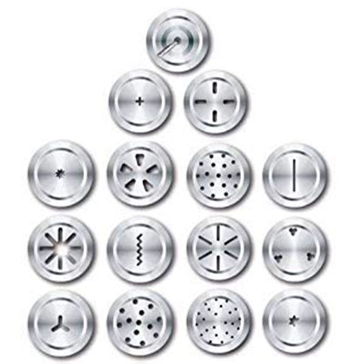 15 In 1 Stainless Steel Kitchen Press With Different Parts HP DD