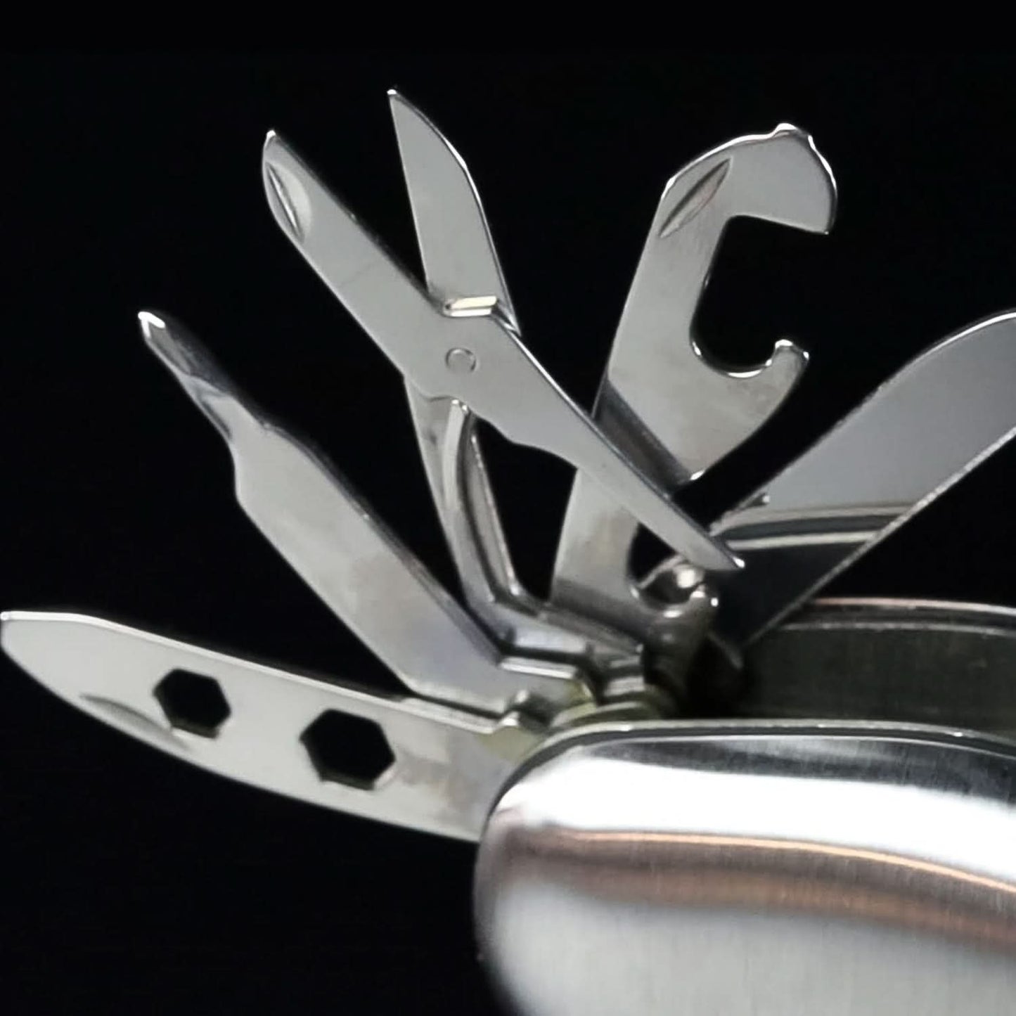 Battery Operated Multi Tool Led Flashlight All In One Tool Light (1 Pc)