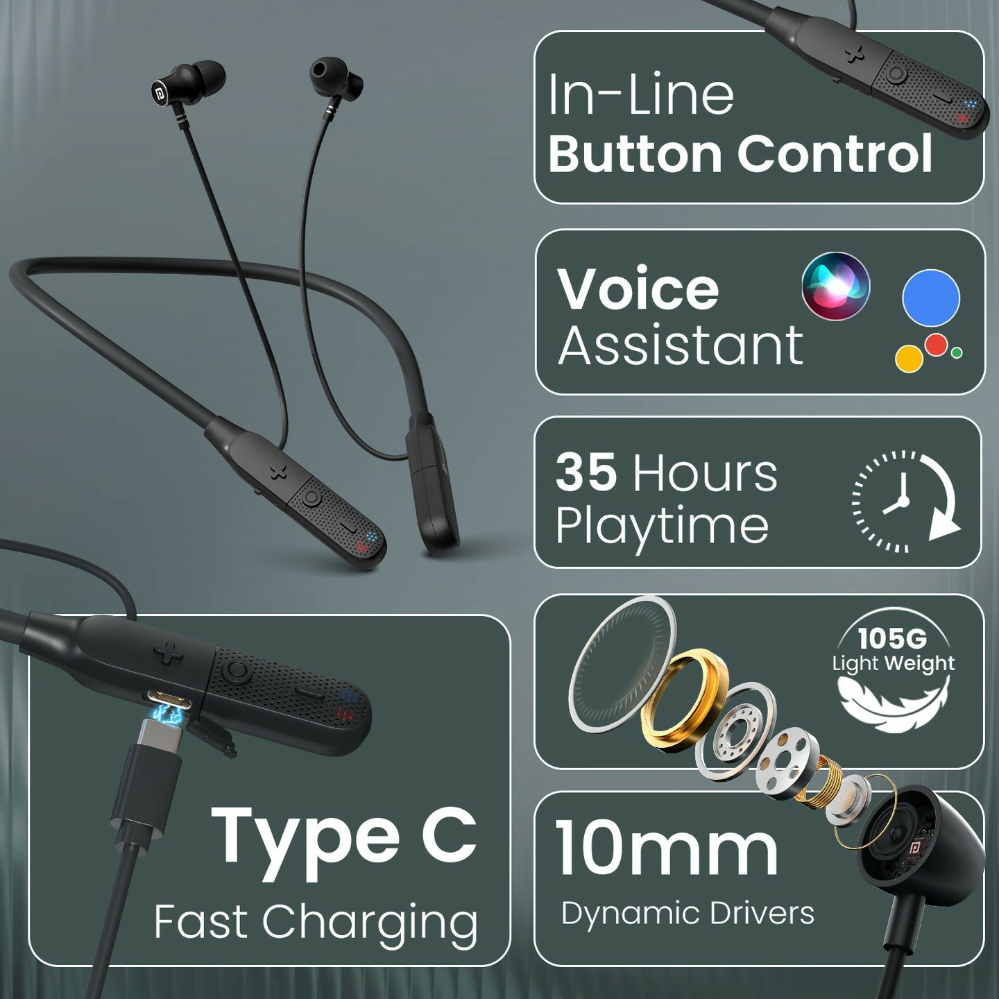 Portronics Harmonics Z13 Wireless Stereo Headeset