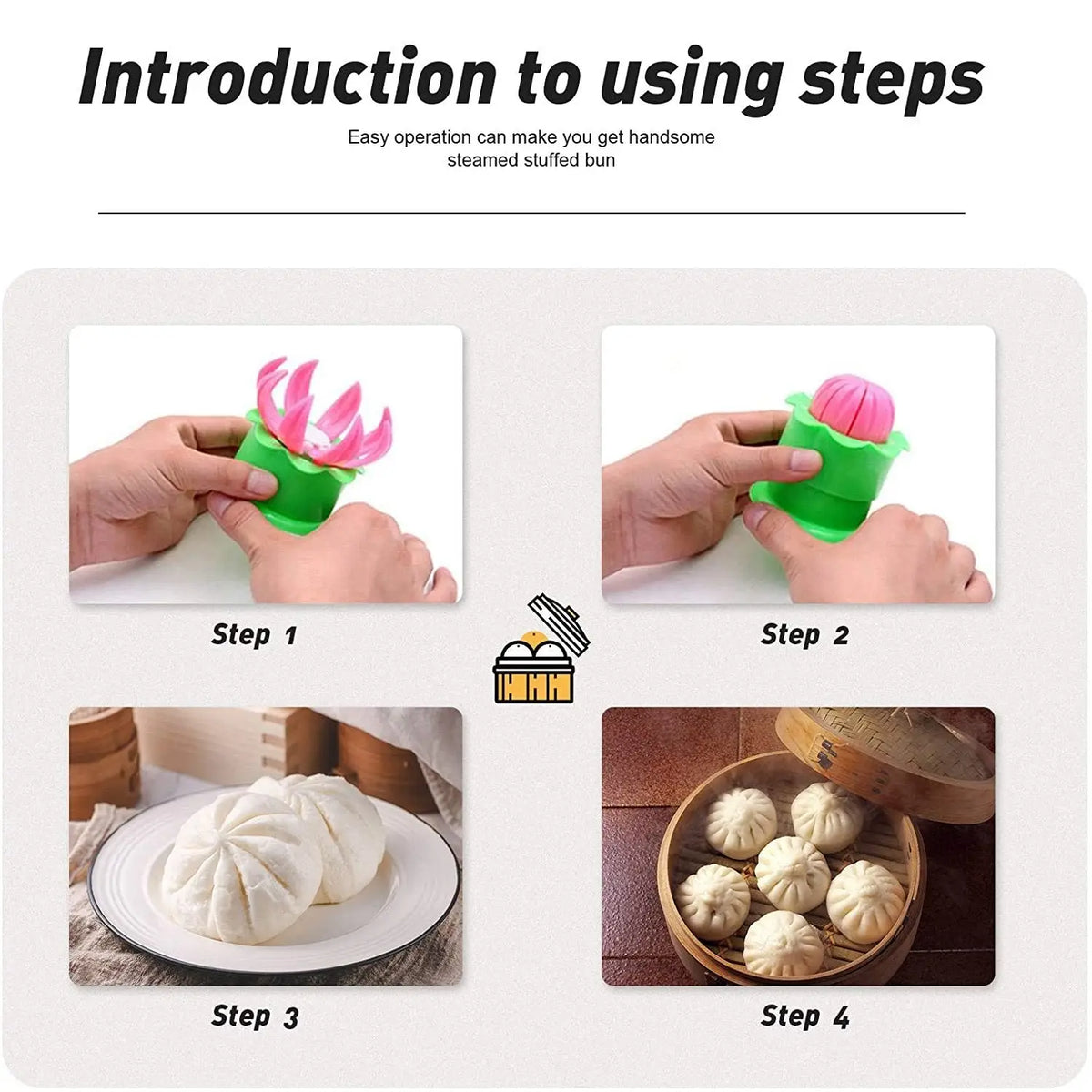 Steamed Stuffed Bun Making Mold HP DD