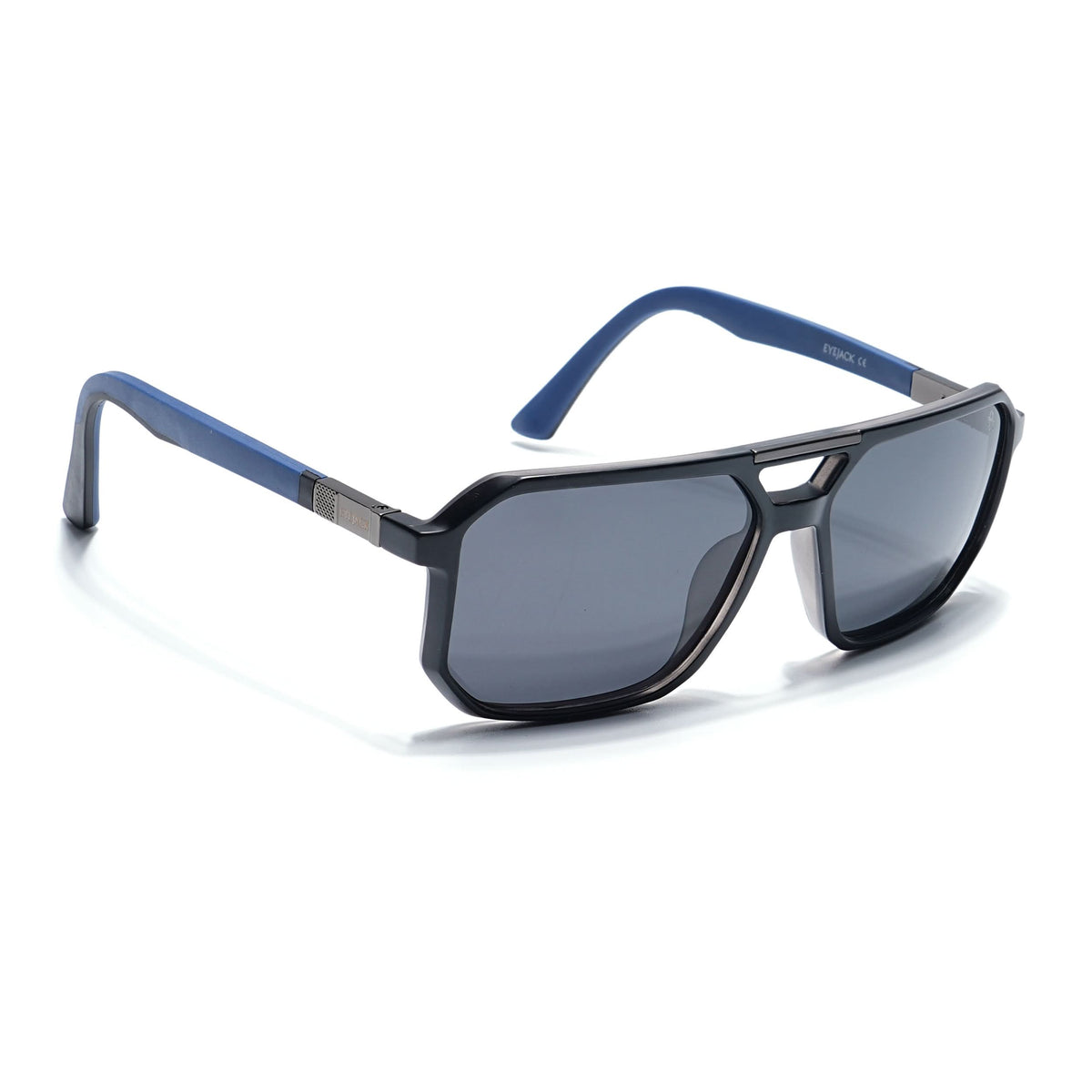 Eyejack Black Wayfarer Sunglasses for Men and Women - Style 1110 - view 2