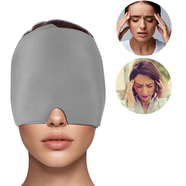 Headache Relief Hat Migraine Cap (1 Pc Grey Color)