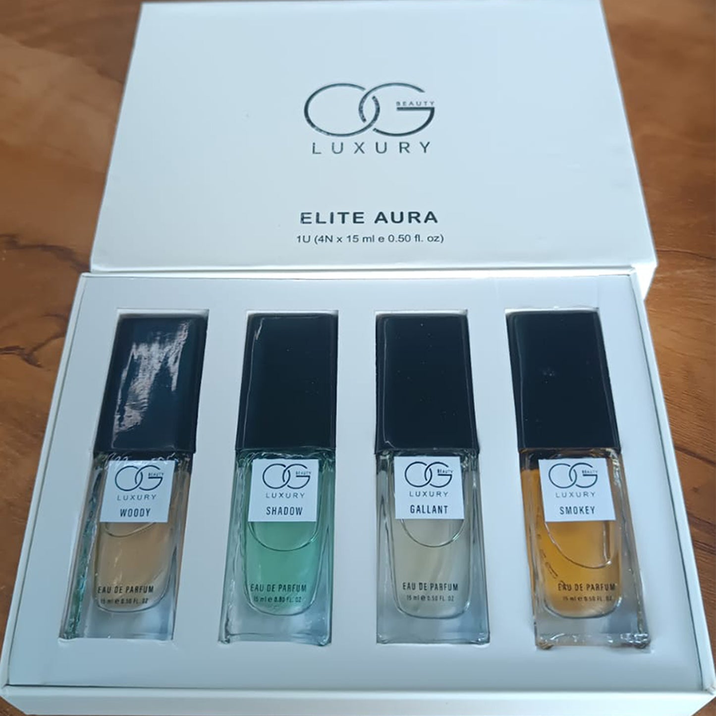 Og Luxury Perfume Gift Set Eau De Parfum Collection (15 Ml 4 Pc)