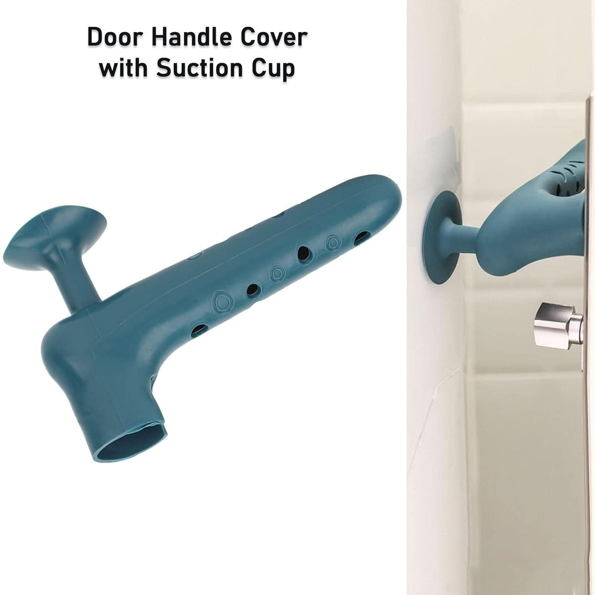 Silicone Door Handle Cover With Suction Cup (1 Pc) HP DD